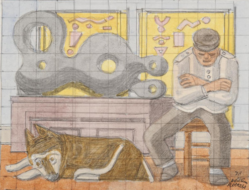 Guarding the Masterpiece< -- study