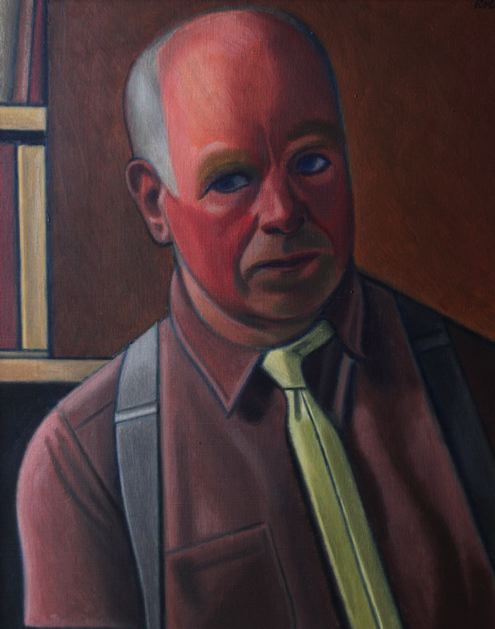 Self-portrait with Pale Green Tie