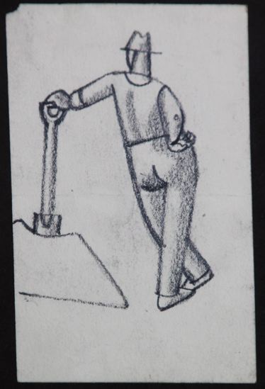 Workman with a Spade