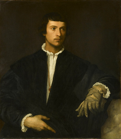 Titian, Man with a Glove